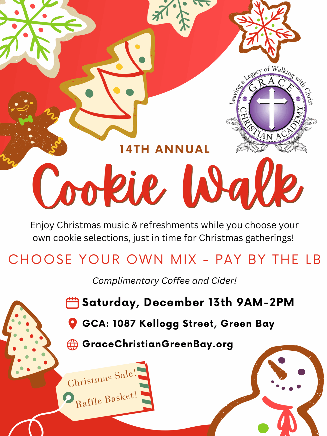 GCA Cookie Walk Poster